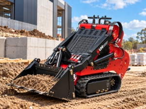 30T Tracked Mini Loader with 23HP Honda Engine | UHI Machinery