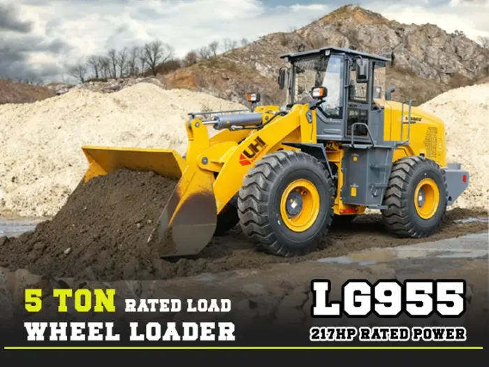LG955 5.0T Wheel Loader with 217HP Weichai Engine | UHI Machinery