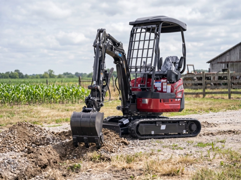 UME18 Mini Excavator from UHI, (UME18) - UHI Machinery Aus