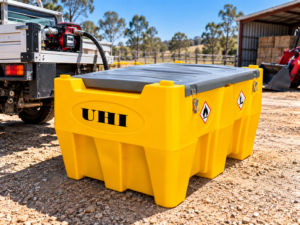 UHI DKT48A 450L Diesel fuel tank with 12v pump