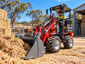 UWL807 Compact Wheel Loader with 25HP Kubota Engine | UHI Machinery
