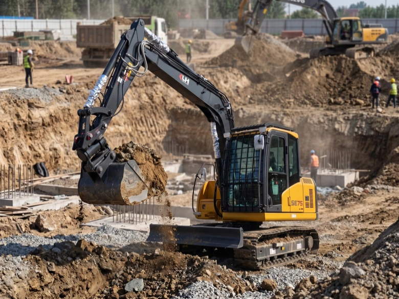 SE75 Excavator from UHI, (SE75) - UHI Machinery Aus