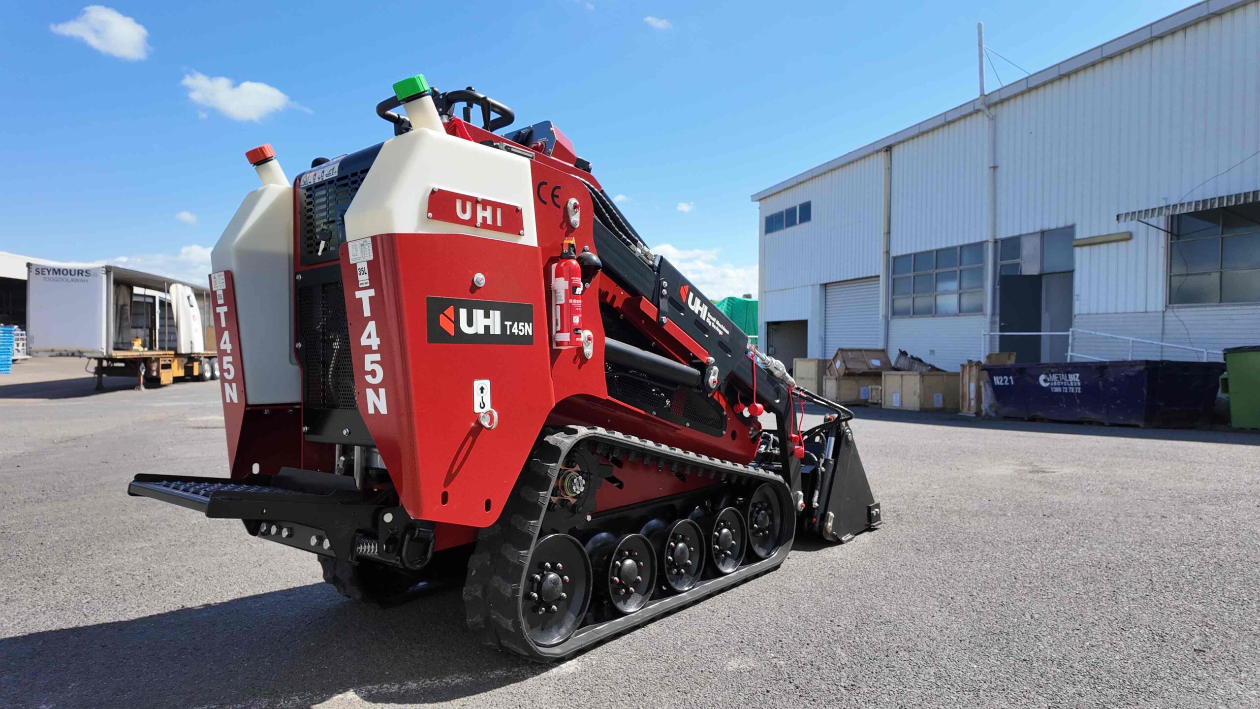 T45N Tracked Mini Loader with 25HP Kubota Engine | UHI Machinery - Image 8