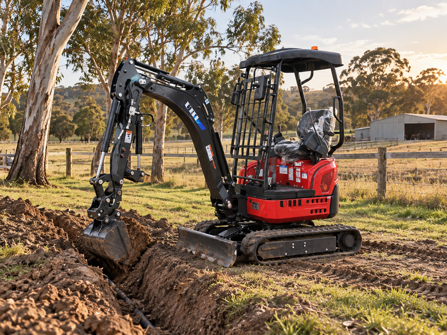 UME18S 1.8 Ton Mini Excavator | UHI Machinery
