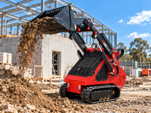 30TJ Tracked Mini Loader with Joystick Control | UHI Machinery