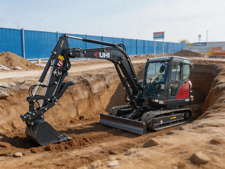 UME60 Excavator from UHI, (UME60) - UHI Machinery Aus