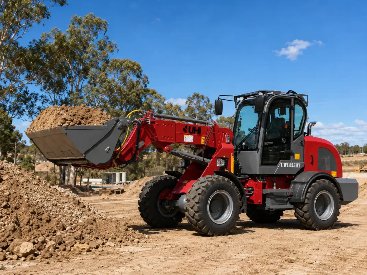UWL825HT 2.3T Telescopic Boom Loader with 101HP Cummins Engine | UHI Machinery
