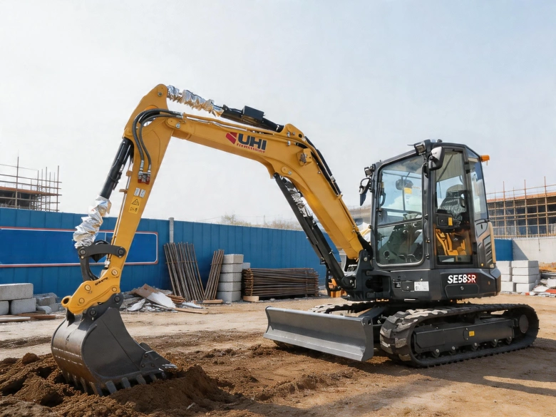 SE58SR Excavator from UHI, (SE58SR) - UHI Machinery Aus