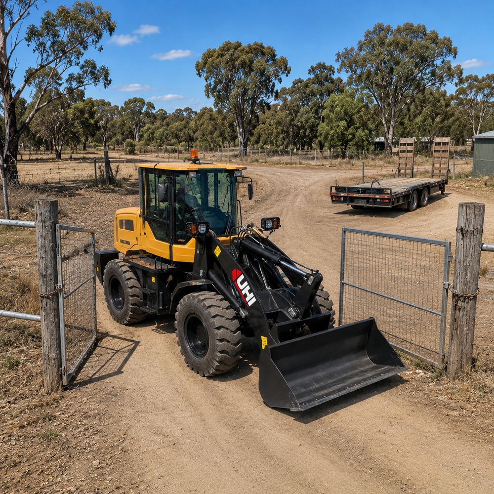 UHI wheel loader size and application guide