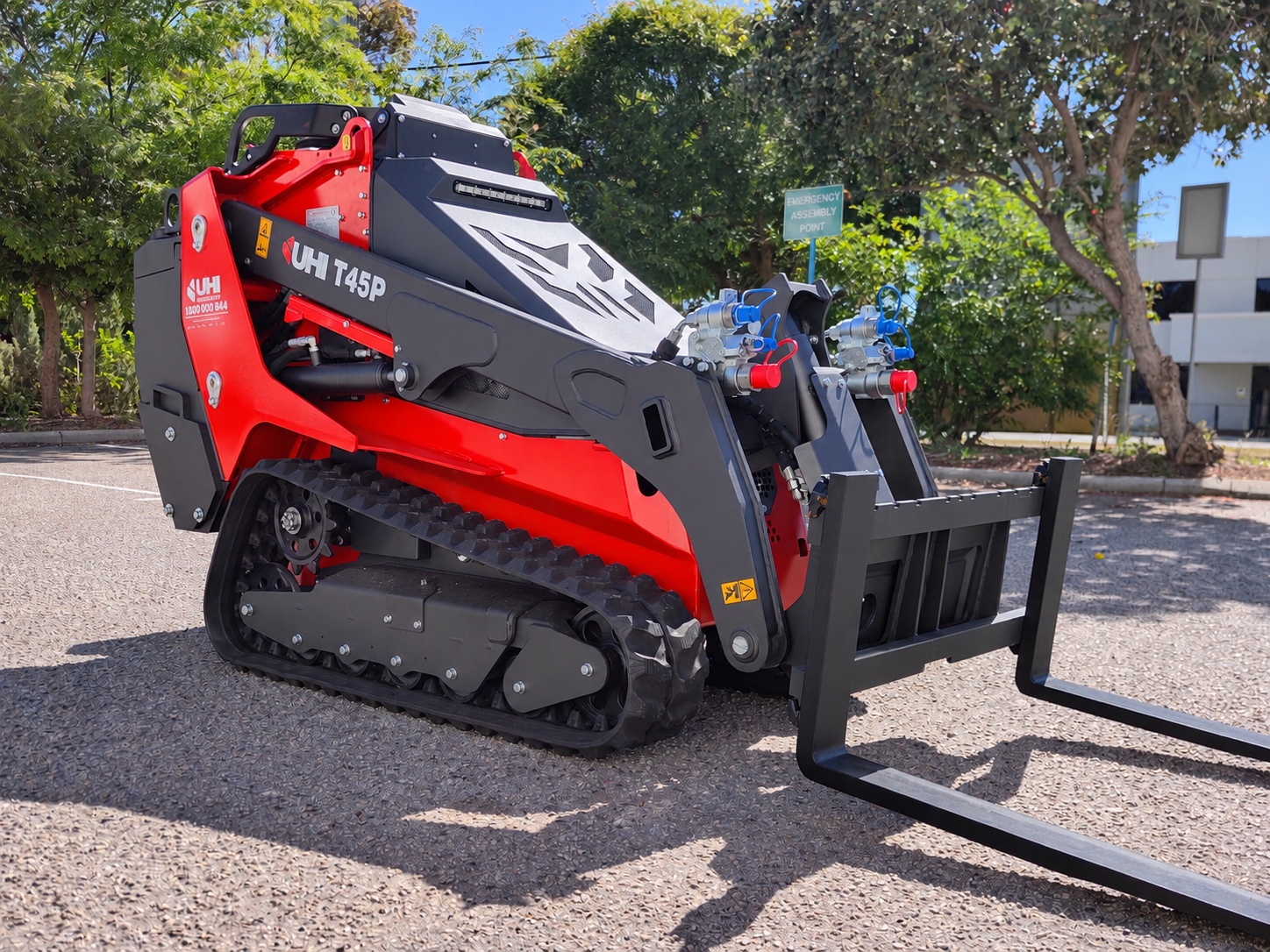 T45P Tracked Mini Loader with 25HP Kubota Engine | UHI Machinery image 18