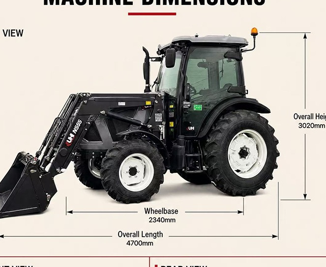 LGF1004P machine profile and key dimensions