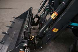 Bucket hydraulic linkage