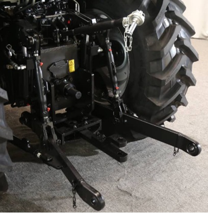 Rear hitch and positive-pressure lift
