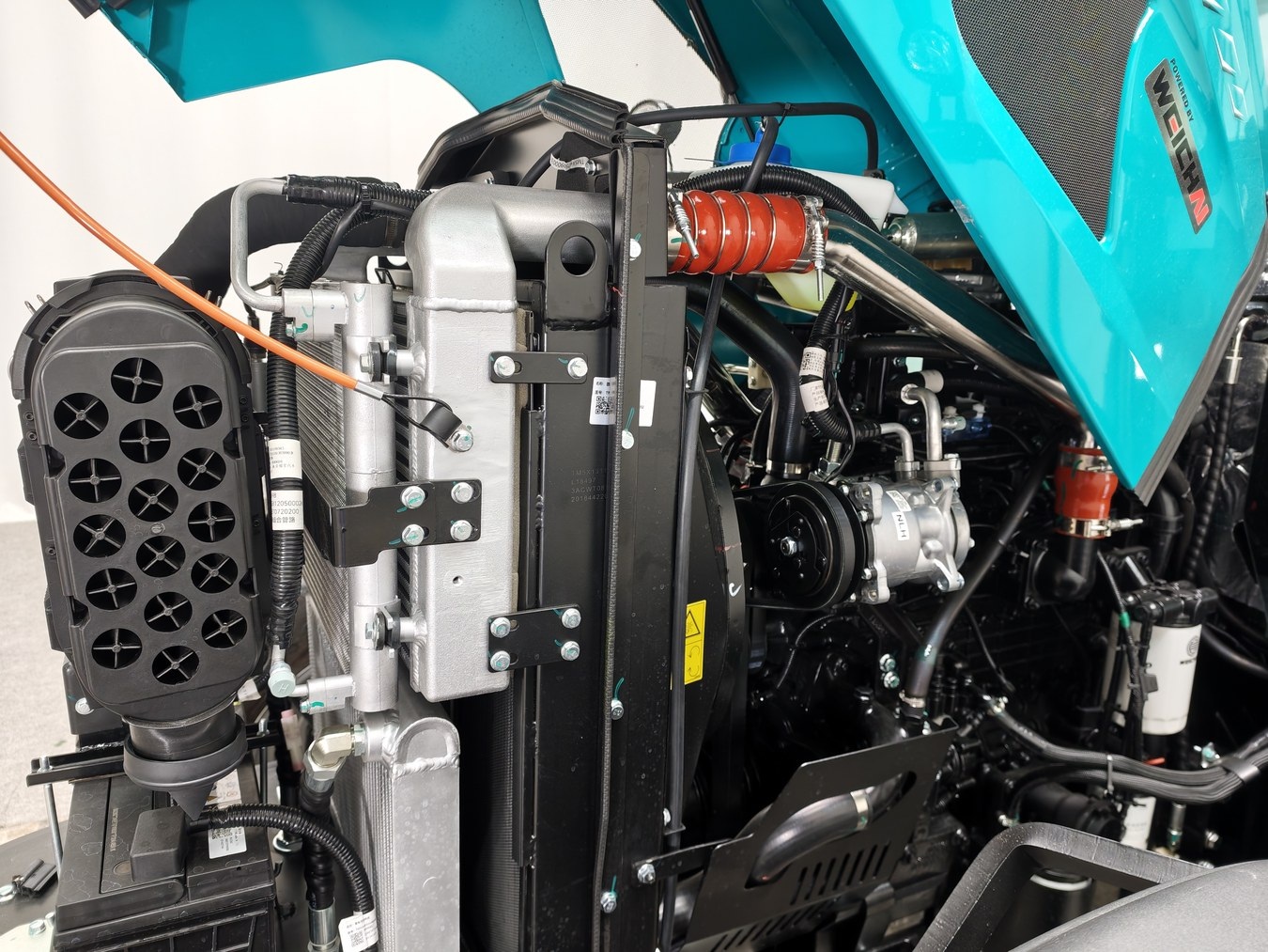 Central cooling package detail